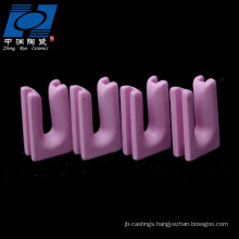 alumina ceramic pink textile u type